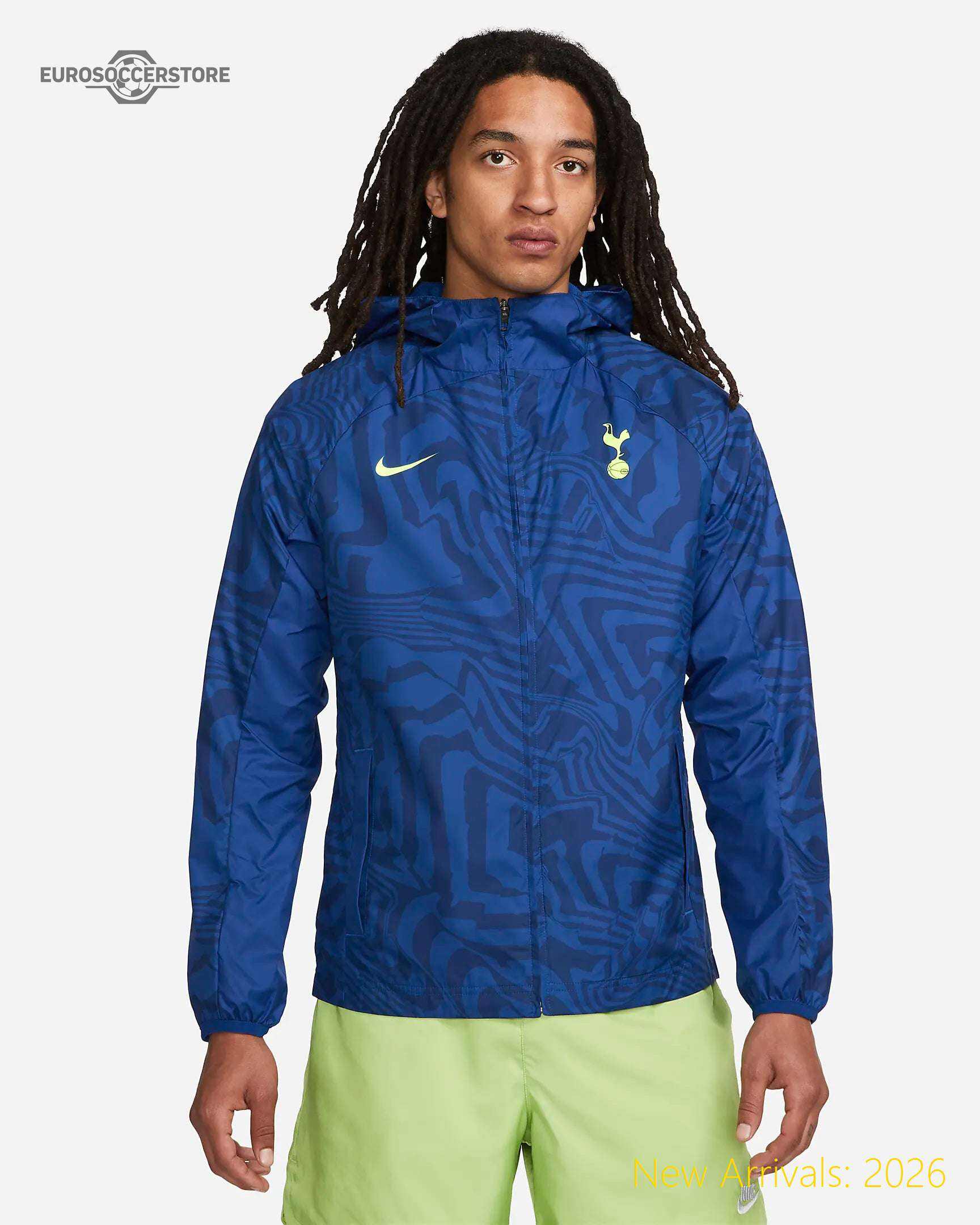 Men Tot Tottenham Hotspur Awf Jacket Unknown Authentic Jersey 2023