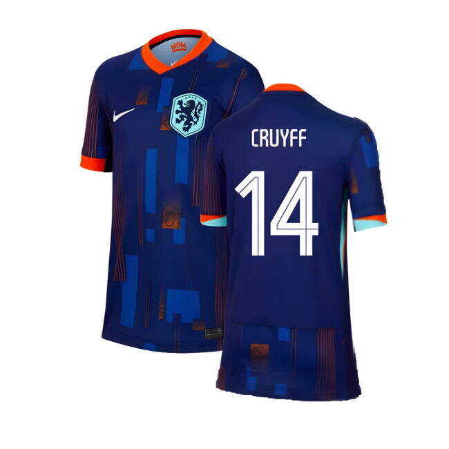 Light And Easy To Use 2024-2025 Netherlands Away Shirt (Kids) (Cruyff 14) Elegant