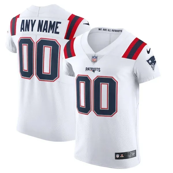 Performance New England Patriots Elite Jersey - Premium White NFL F...