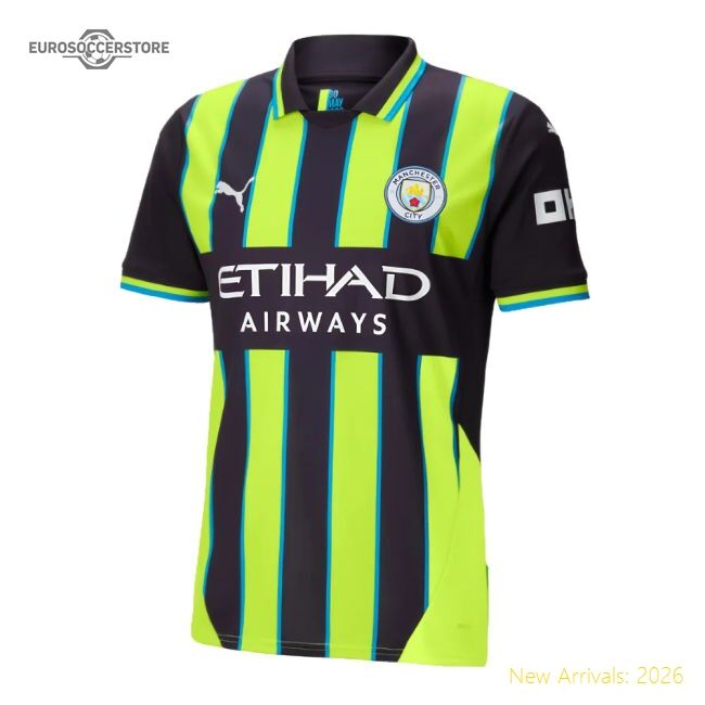 2024-2025 Epl Premier League Team Away Luxury Jersey De Bruyne