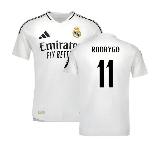 2024-2025 RM Home Fashionable Football Shirt (Rodrygo 11)