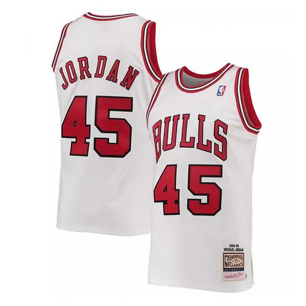 Premium Chicago Bulls 45 White Jersey - - Must-Have Jersey
