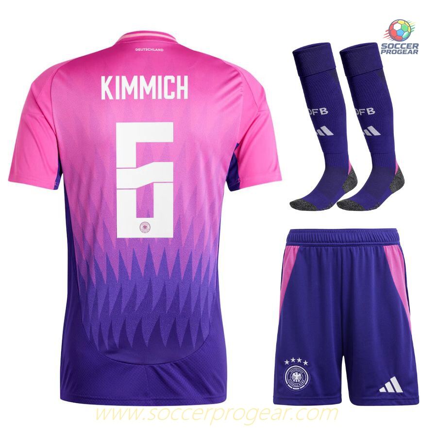 Germany Away Kids Football Jersey Set 2024-2025 Collection Season Kimmich