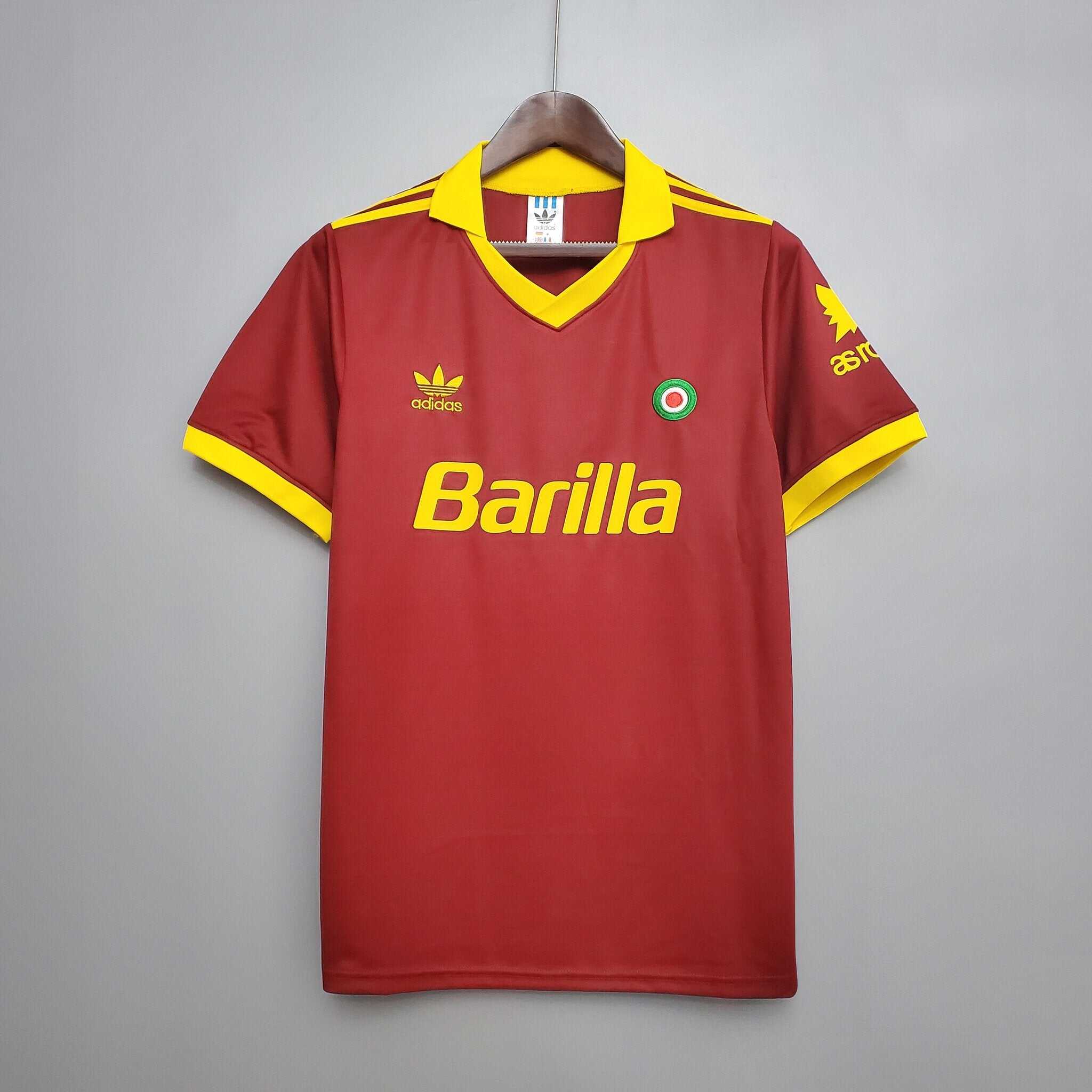 1991-1992 AS Roma Home retro kit