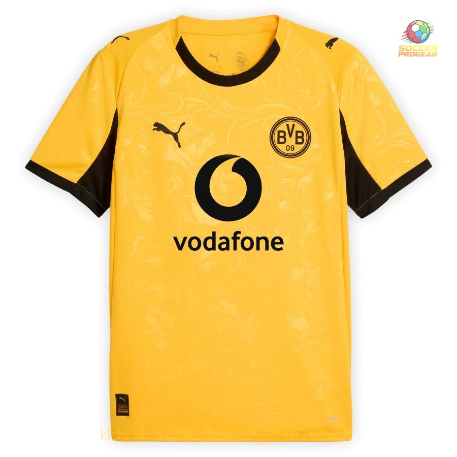 Team Football Jersey Youth Dortmund 2025-2026 Season Coupe