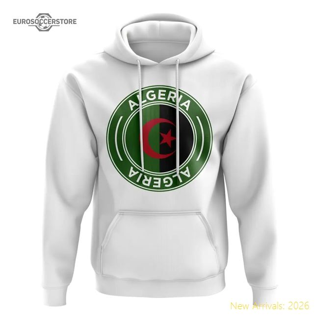 Algeria Football 20242025 Regular Hoodie  Durable Athletic