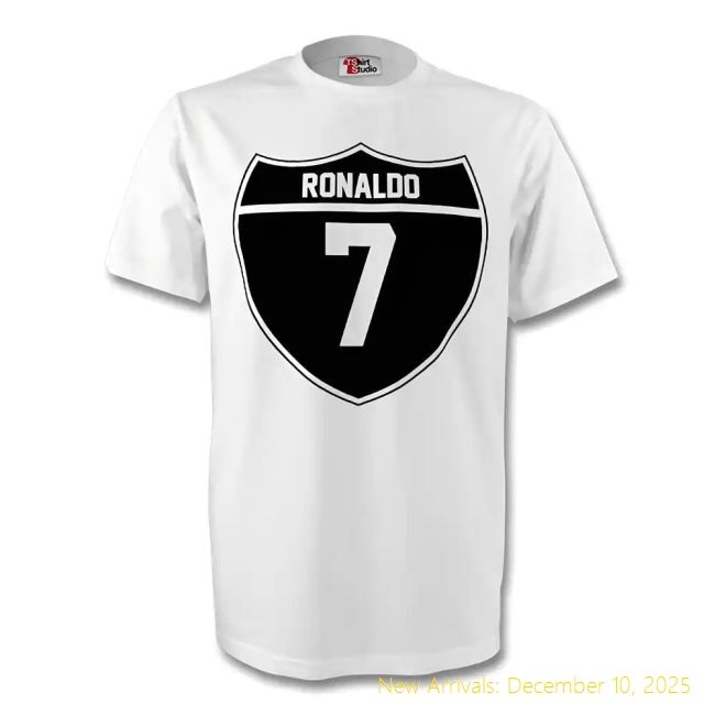 Real Madrid (rm) Tee - Featuring Ronaldo - Authentic - Football