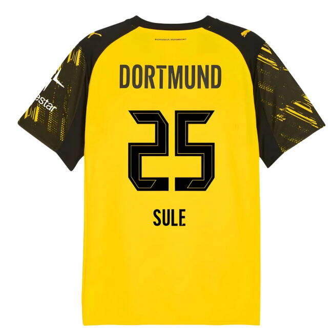 Borussia Dortmund 2025-2026 Jersey - Authentic Fan Edition