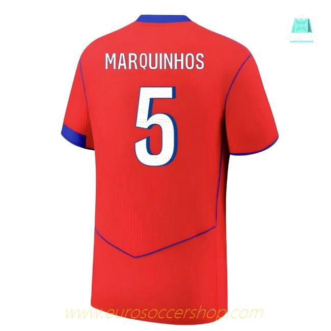 2025-2026 PSG Authentic Third Shirt (Marquinhos 5)