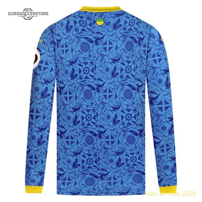 Official 2025-2026 Wolves Long Sleeve Third Shirt - Premium Quality