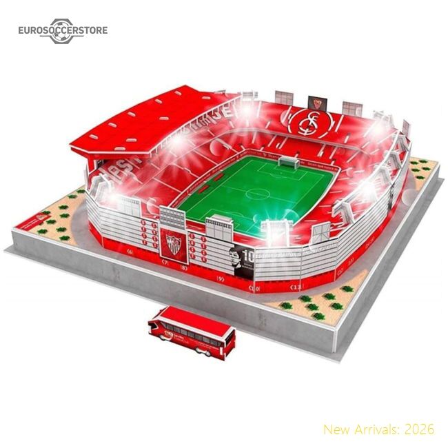 Sevilla Fc 3d Stadium Puzzle - Collectors Item - Fan Design