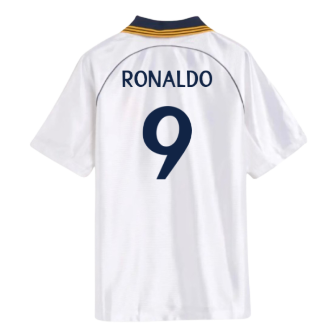 Premium 1998-2000 Real Madrid Reissue First Jersey (ronaldo 9)