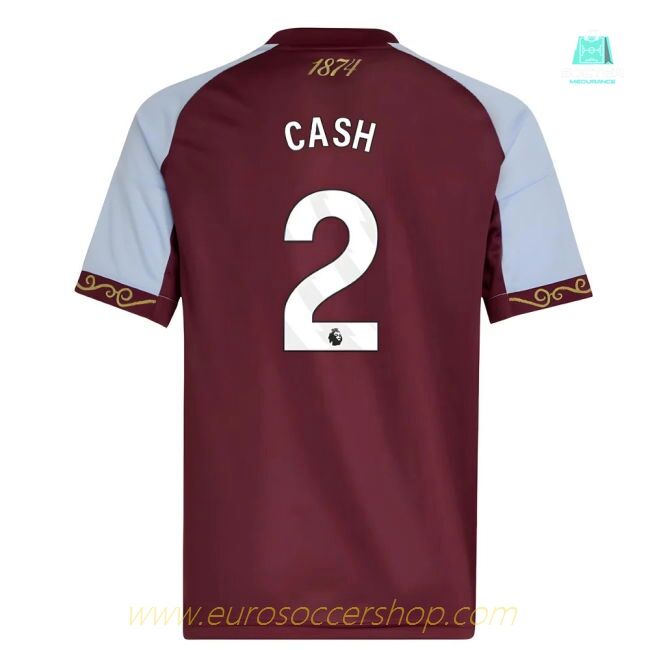 2025-2026 Aston Villa Home Shirt (Kids) (Cash 2)