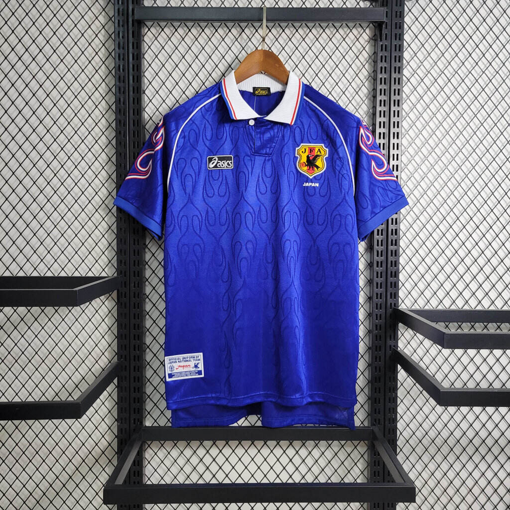 Japan 9899 Home Retro Soccer Jersey Football Shirt - Official Replica
