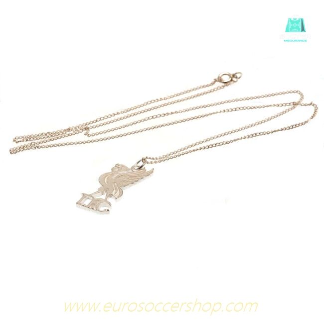 Liverpool FC Sterling Silver Pendant & Chain LB