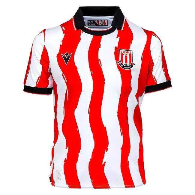 Stoke City official style Home Shirt 2025-2026 (Youth