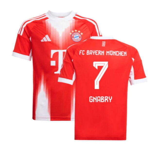 2025-2026 Bayern Munich Home Fashionable Shirt - Kids (Gnabry 7)