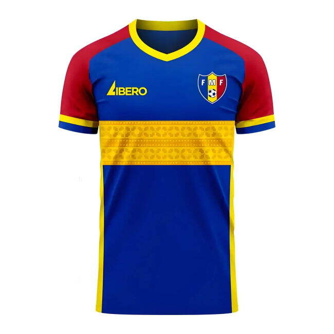 Moldova 2025-2026 Home Concept Football Kit (Libero) - Womens