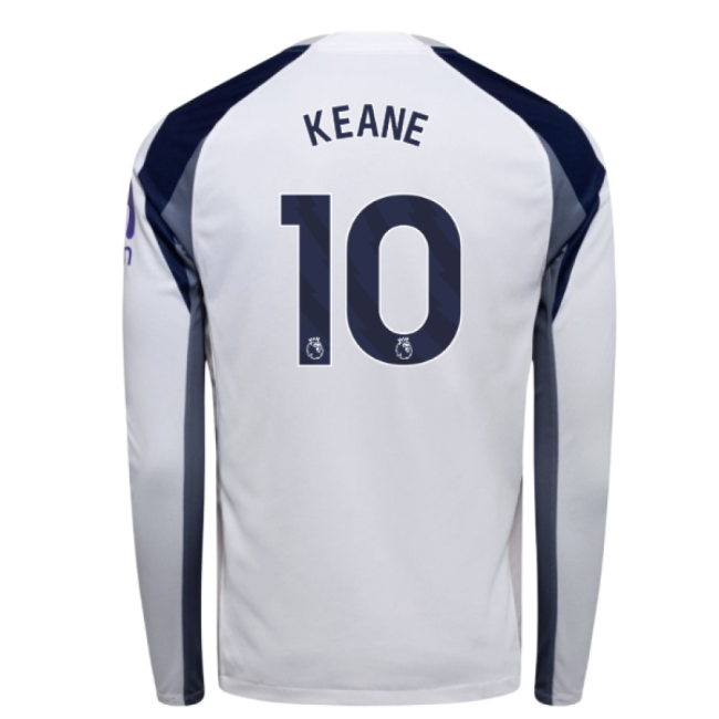 Tottenham Home Soccer Shirt 2025-20 Keane 10 L M S