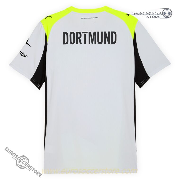 Borussia Dortmund Away Football Jersey for the 25-26 Season