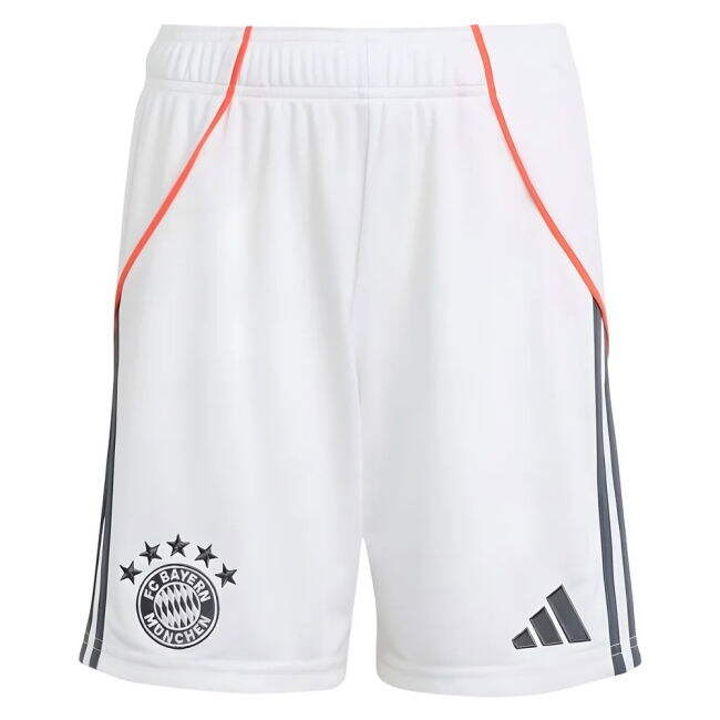 2025-2026 Bayern Munich Away Shorts (White) - Kids