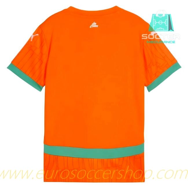 2024-2025 Season Ivory Coast Home Shirt Children