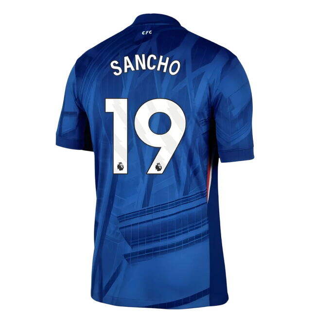 2025-2026 Chelsea Home - Sancho 19 #english Wonderkid - Fan Gear