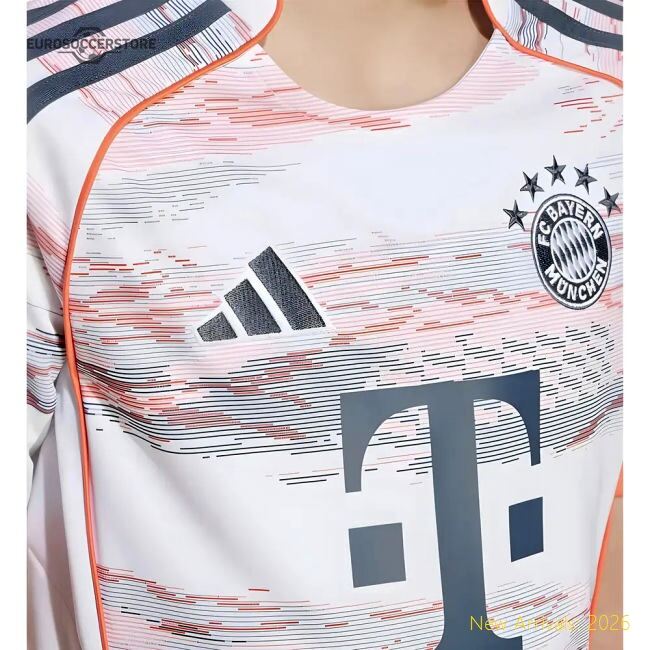2025-2026 Bayern Munich Road Jersey (kids) - Budget-friendly