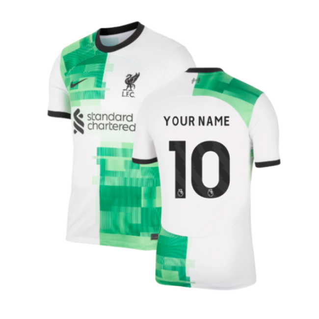 Vintage Liverpool 2023-2024 Liverpool Away Shirt (Your Name) for Ma...