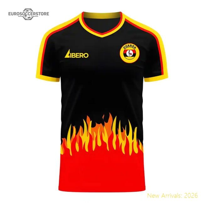 Uganda Concept 20252026 Home Official Kit Quickdry Classic