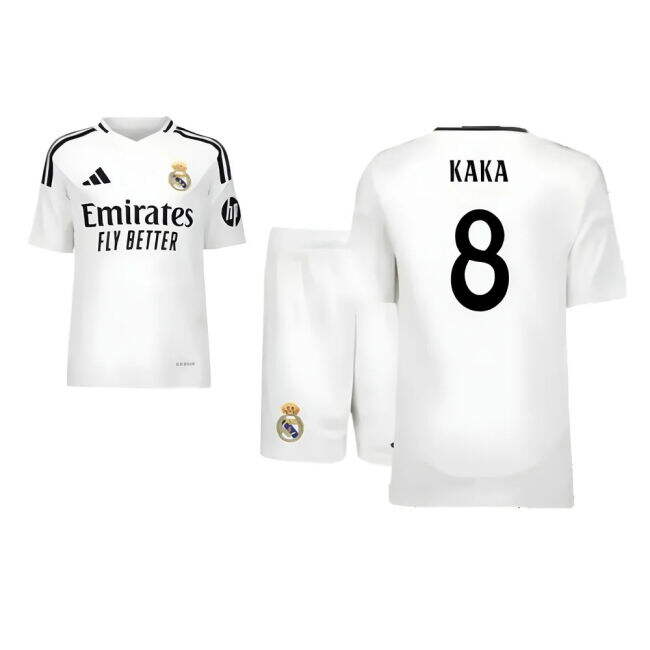 2024-2025 Real Madrid Home Youth Kit (Kaka 8)