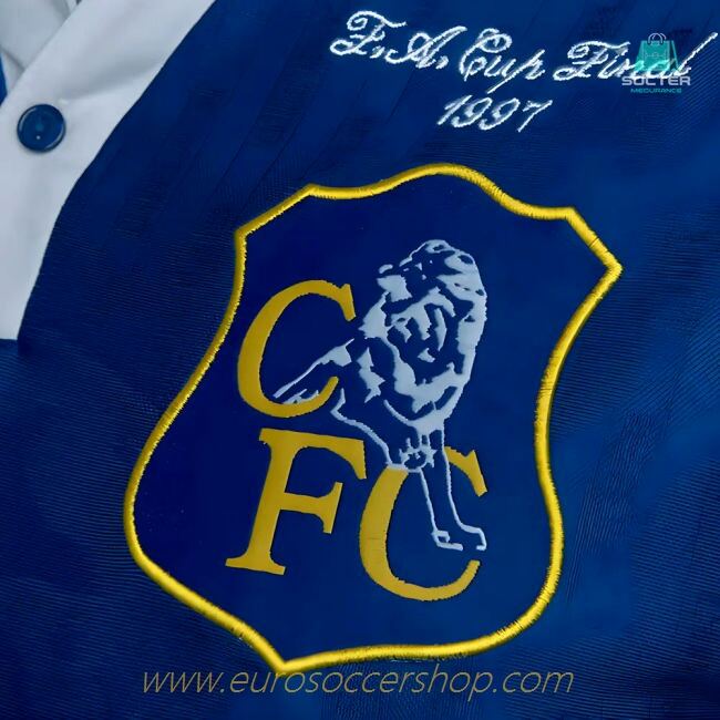 1997-98 Chelsea Fa Cup Final Shirt (Gullit 4)