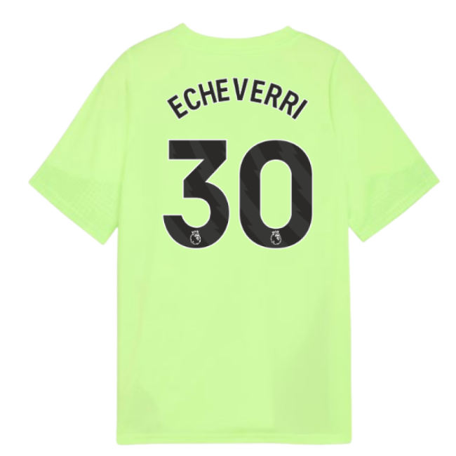 2025-20 Man City Training Shirt Echeverri #30 L M S Kids