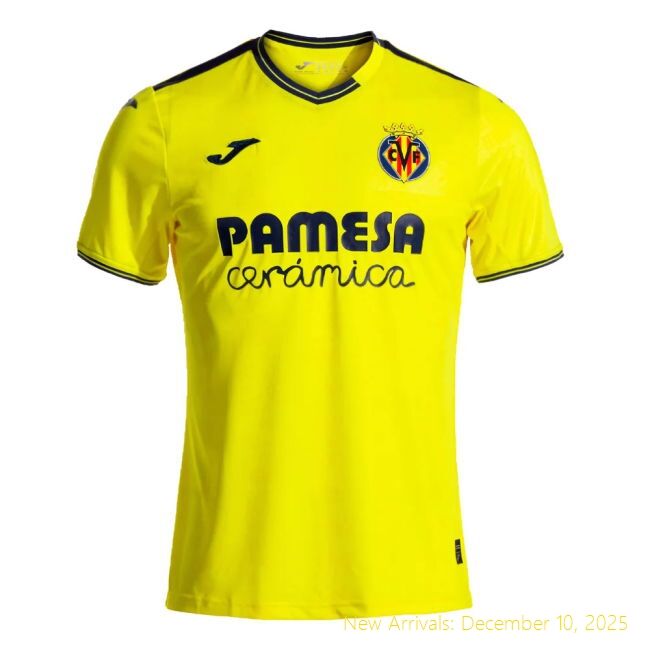 Official Villarreal 2024-2025 Home - Barca - Comfortable Fit
