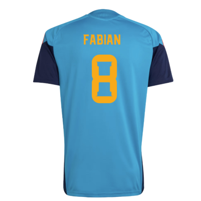 Official Genuine Spain 2026-2027 Spain Training Jersey (Bold Aqua) ...