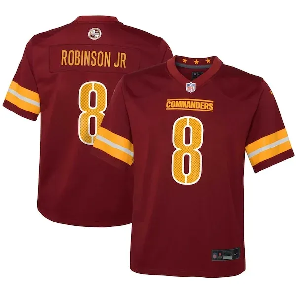 Performance None Game Jersey - Premium Burgundy NFL Fan Jersey | Ga...