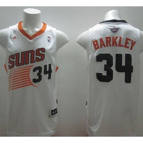 Premium Quality Phoenix Suns Charles #34 NBA Pro Jersey Basketball