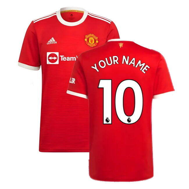 replica Man Utd 2021-2022 Home Shirt (Your Name)