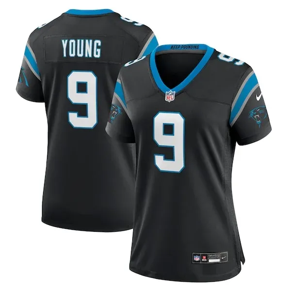 None Bryce Young Game Jersey - Black | NFL Player Jersey | NFL Footbal