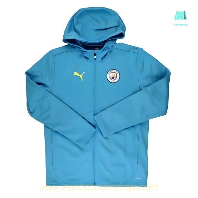 2024-2025 Man City Training Softshell Jacket (Magic Blue)