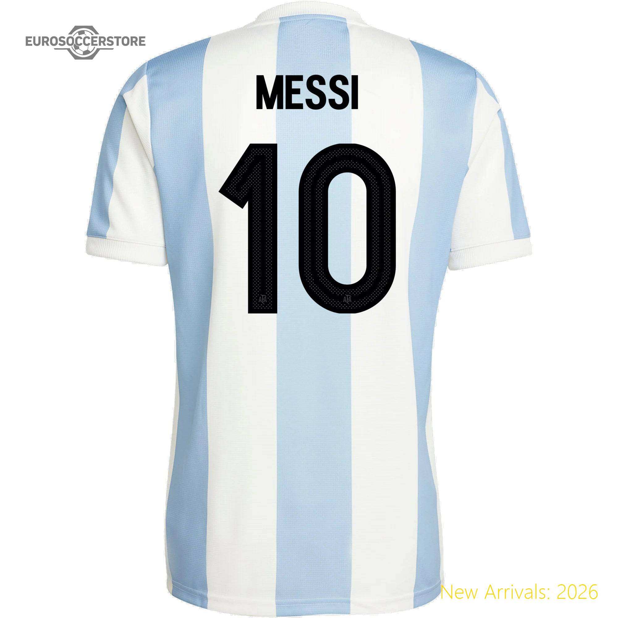 Club Approved Durable Men Arg Soccer Star Unknown Jersey 2025