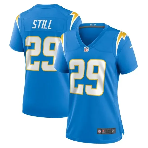 None Tarheeb Still Game Jersey - Blue | NFL Player Jersey | NFL Footba