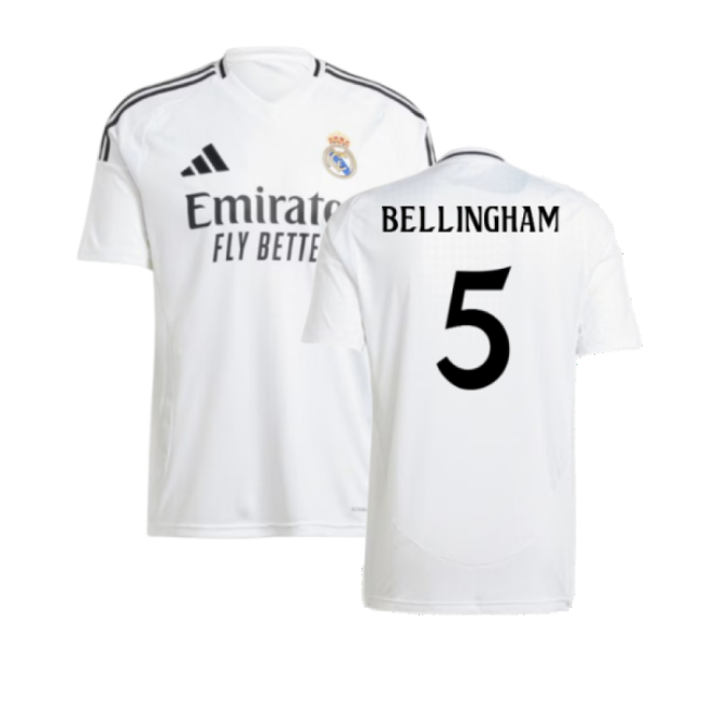 Real Madrid Soccer Club Sleek Home Game Jersey (2)