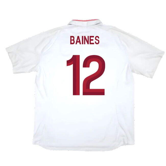 England 2012-13 Home Shirt (Good) (Baines 12)