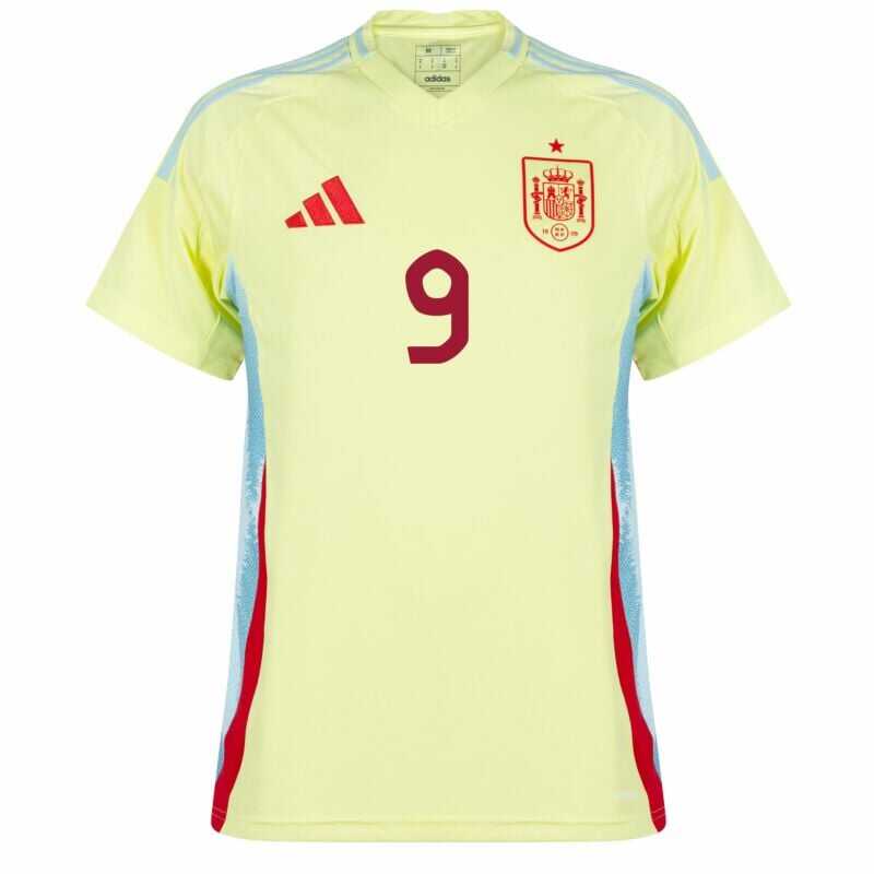 Spain Away Kids Team Jersey Soccer Uniform 2024-25 Edition Gavi