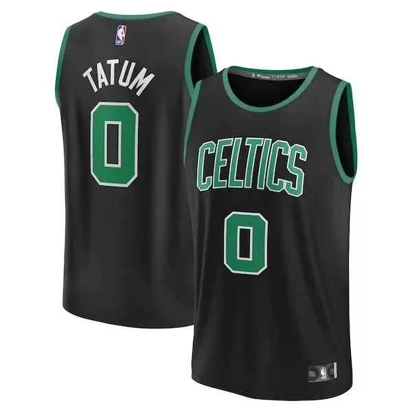 Jayson Tatum BOS Replica Jersey - genuine authentic-jersey - Black