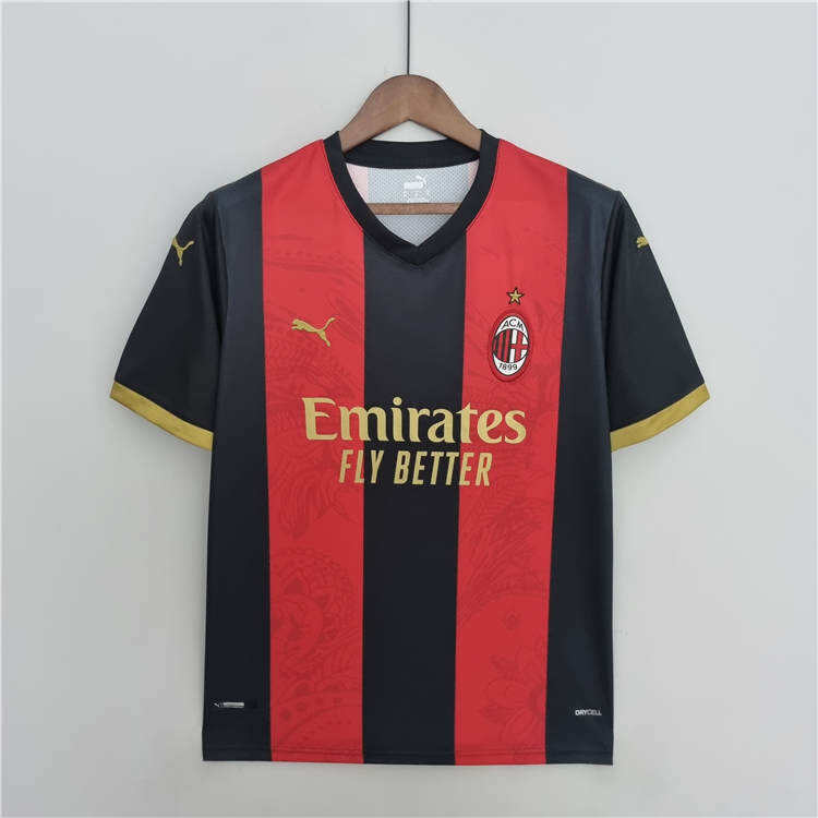 Cheap AC Milan 2223 Red Soccer Jersey Football Shirt - Official