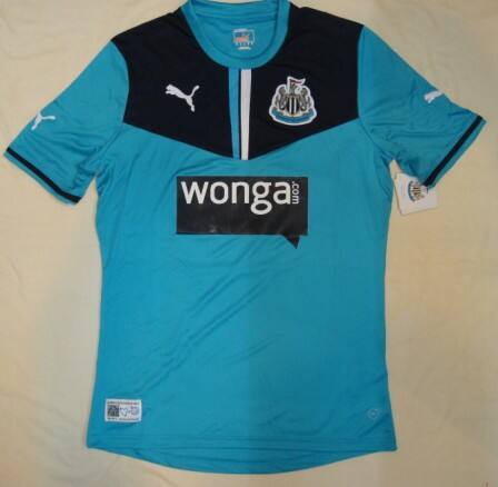 Official 13-14 Newcastle United Goalkeeper Blue Soccer Jersey Shirt