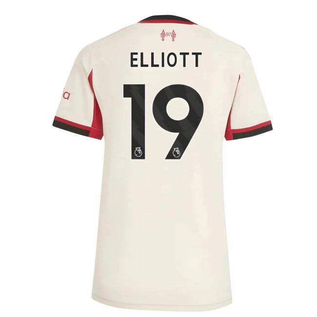 Liverpool 2025-20 Away Football Shirt Elliott 19 Edition L M Women S