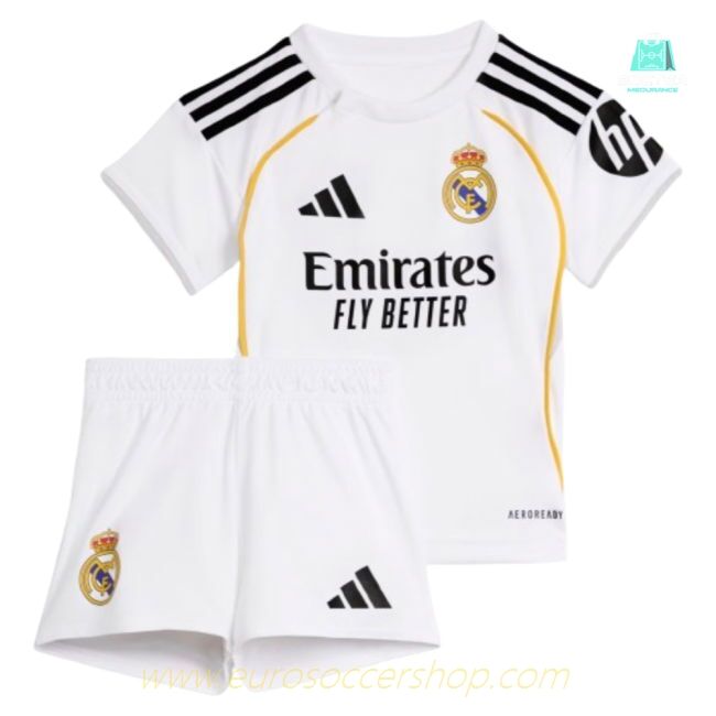 2025-2026 Real Madrid Home Baby Kit (Mbappe 10)